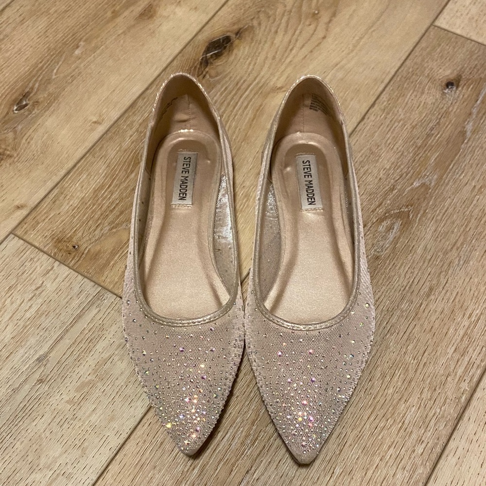 Steve Madden Sparkly Flats